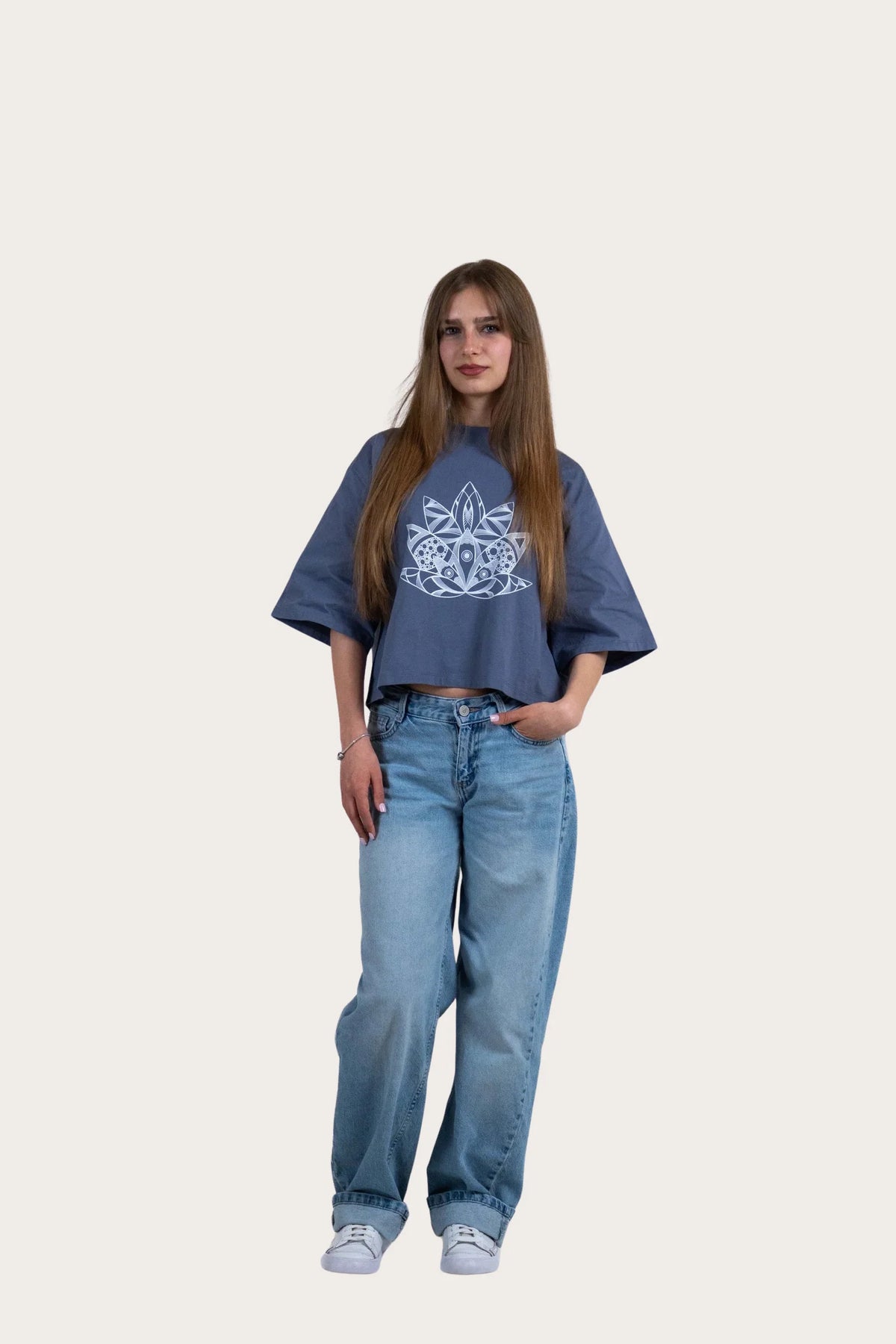 The Self — Cropped Tee | Dark