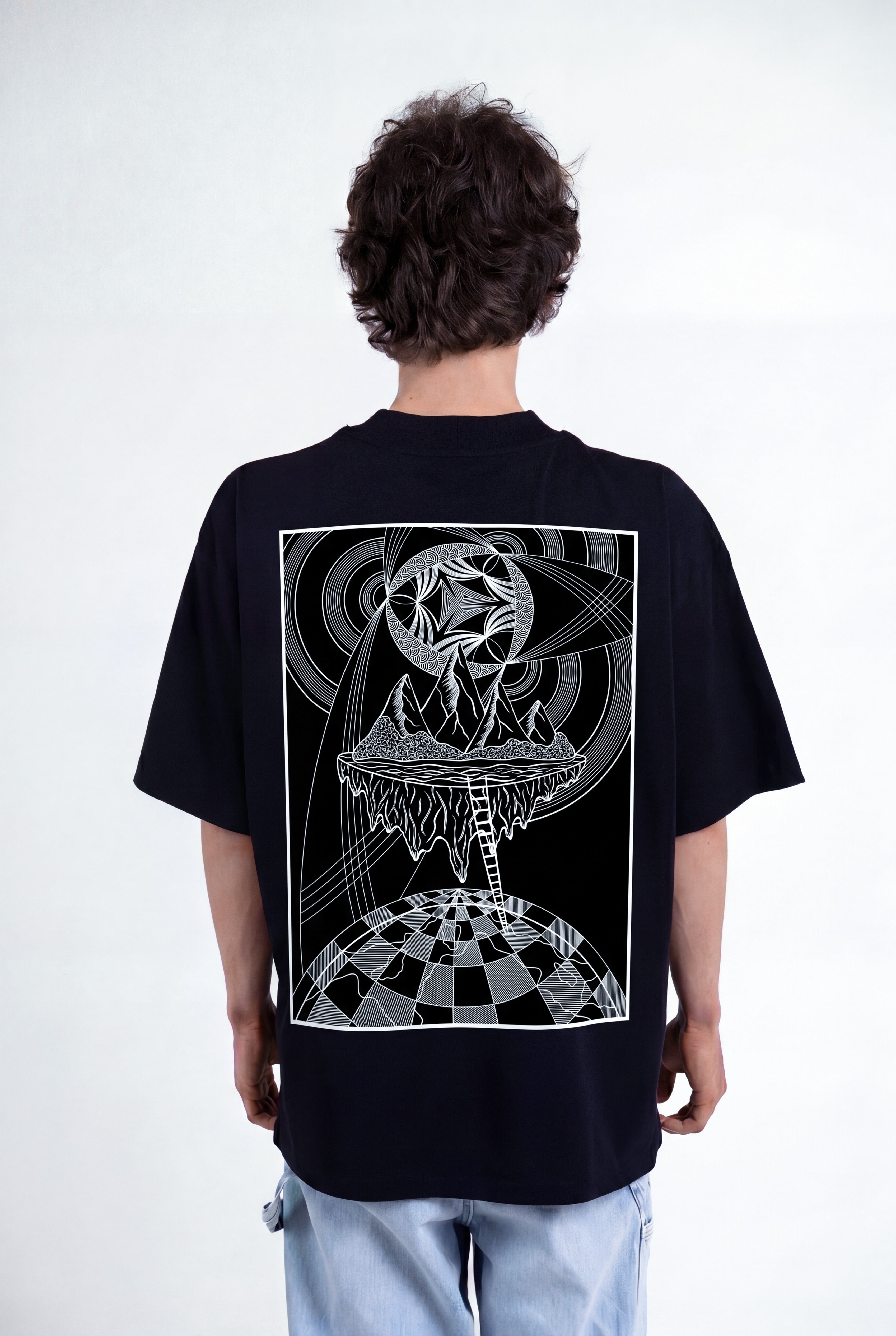 The Path — Oversized T-shirt | Light