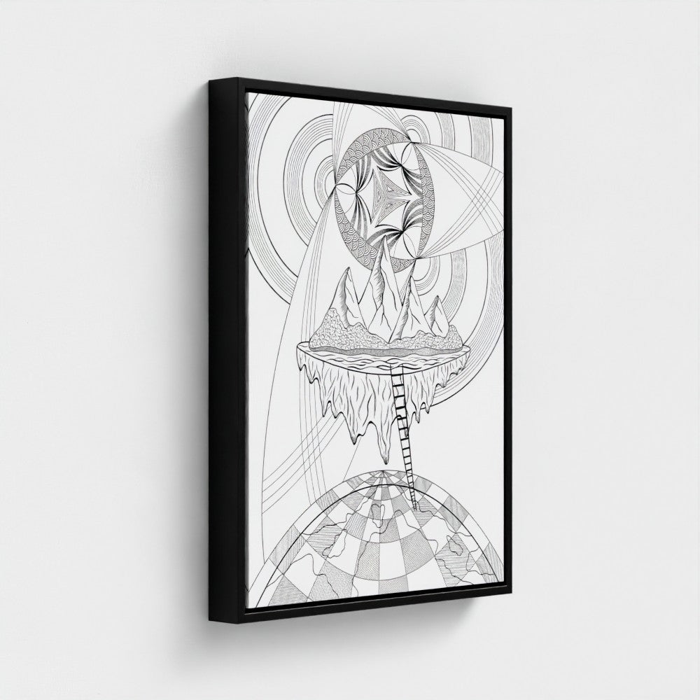 The Path | Framed Canvas