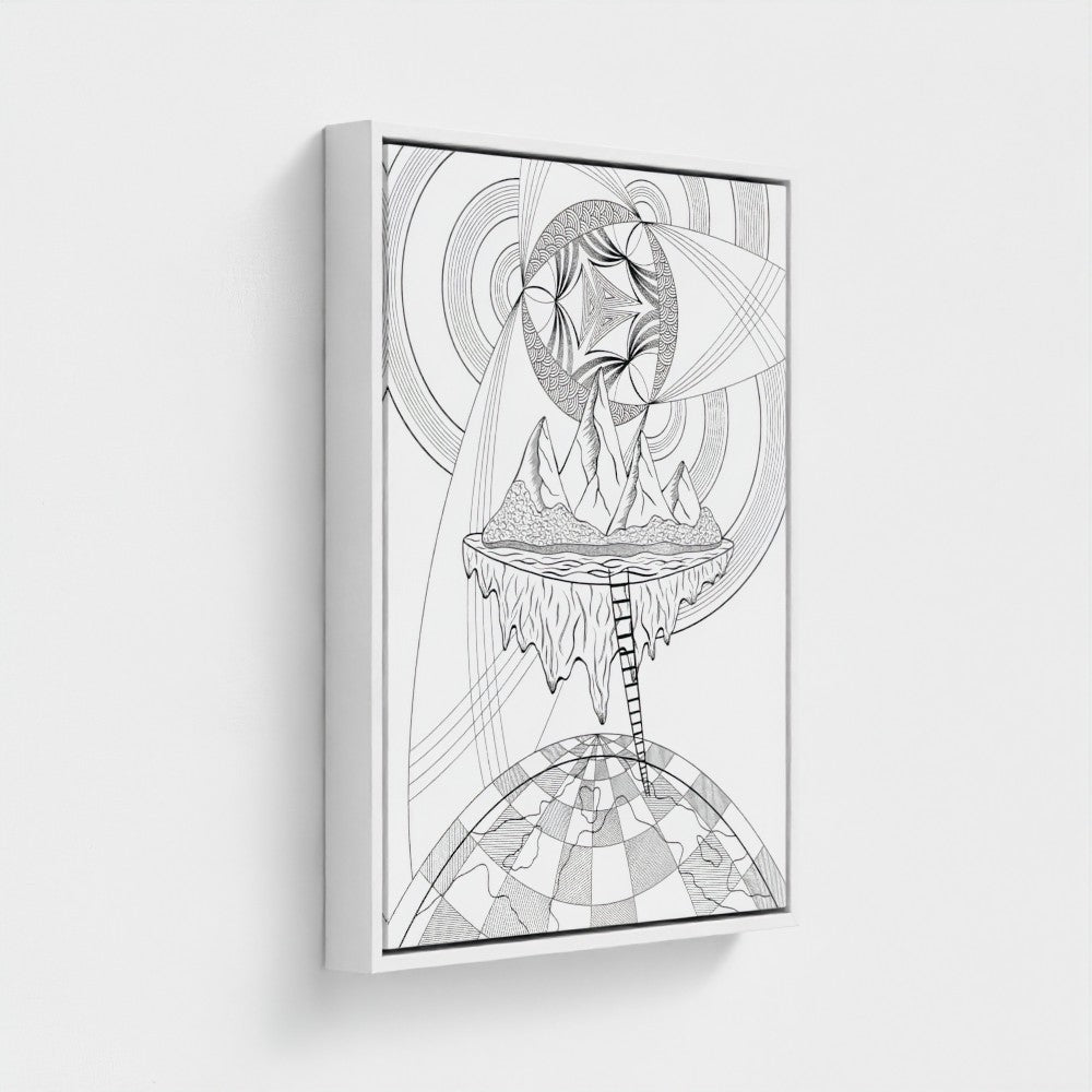 The Path | Framed Canvas