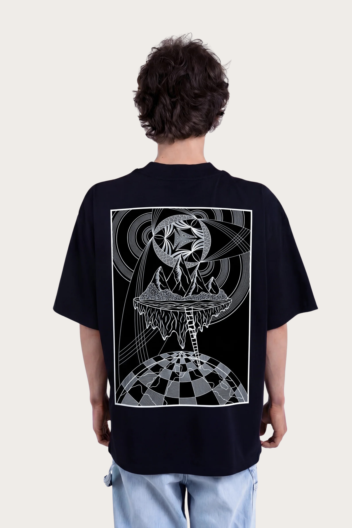 The Path — Oversized T-shirt | Light