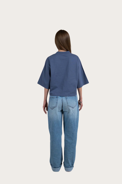The Self — Cropped Tee | Dark