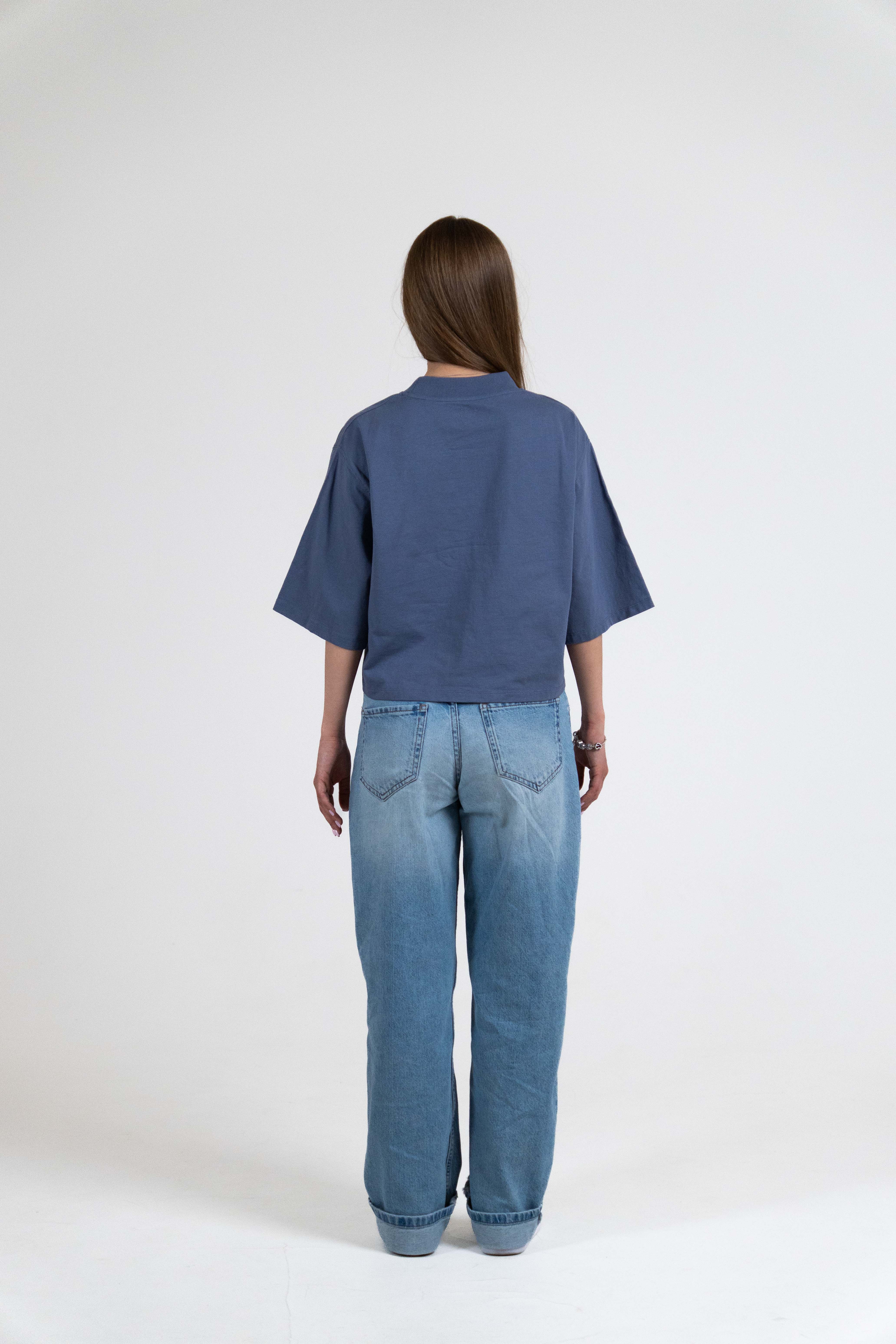 The Self — Cropped Tee | Dark