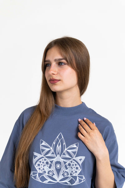 The Self — Cropped Tee | Dark