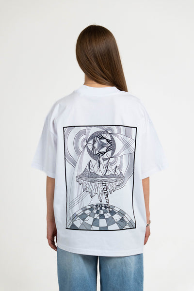 The Path —Oversized T-shirt | Dark
