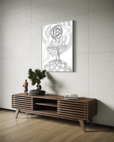 The Path | Framed Canvas