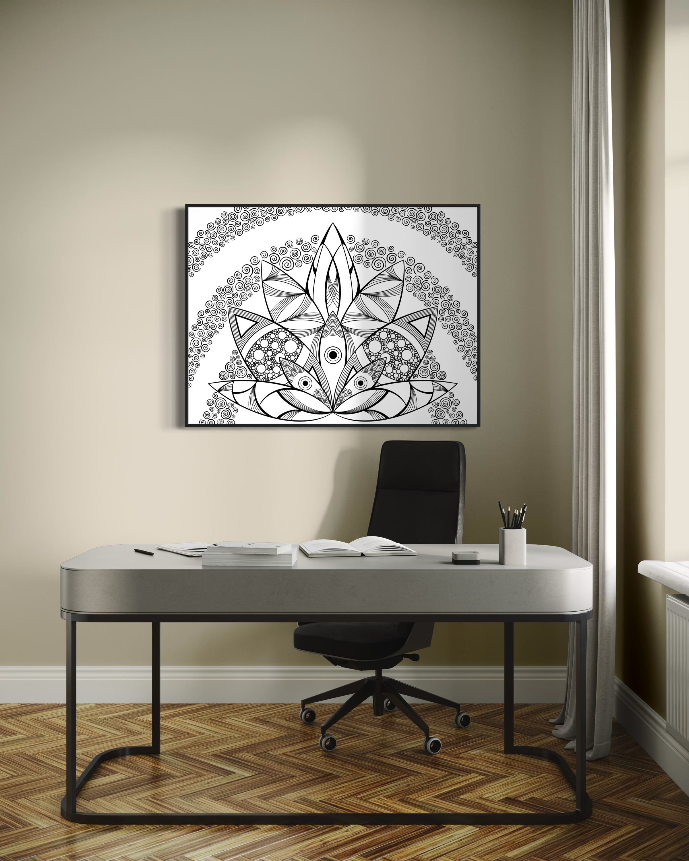 The Self | Framed Canvas