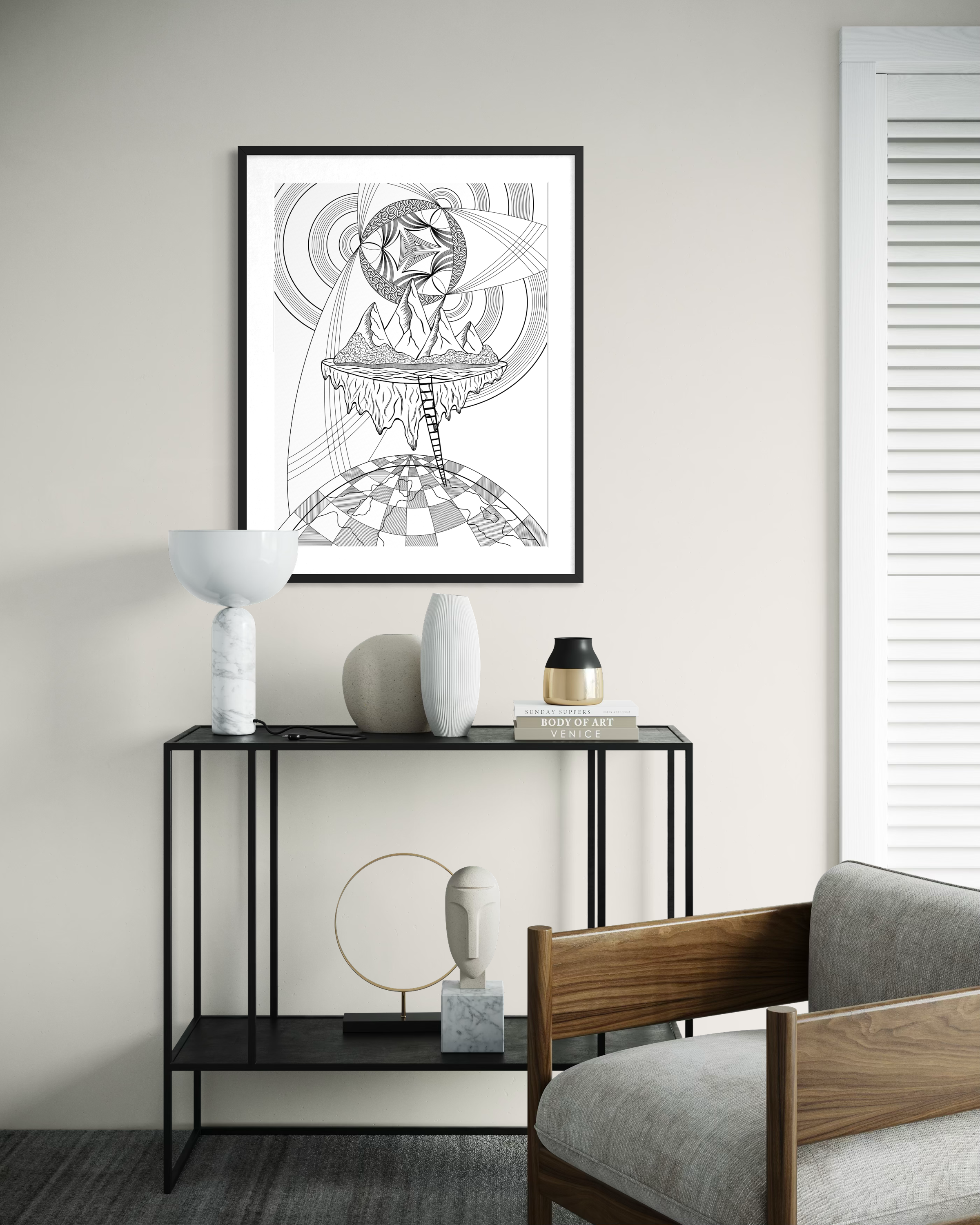 The Path | Box Frame