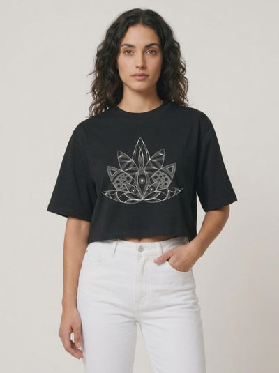 The Self — Cropped Tee | Light