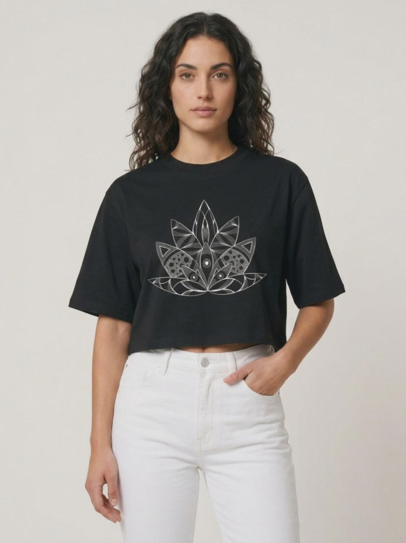 The Self — Cropped Tee | Light
