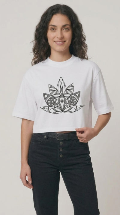 The Self — Cropped Tee | Dark