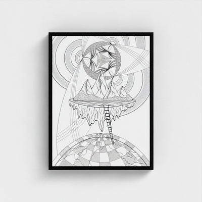 The Path | Framed Canvas