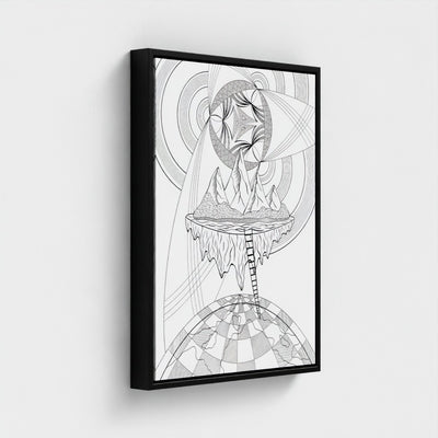 The Path | Framed Canvas