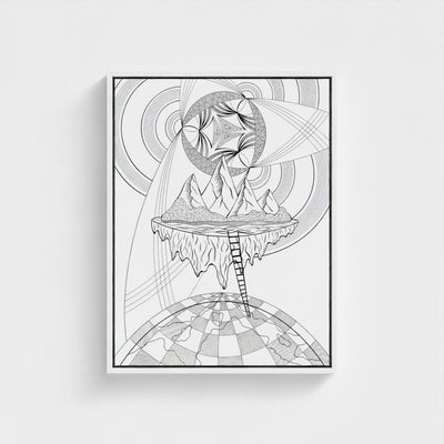 The Path | Framed Canvas
