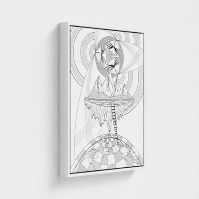 The Path | Framed Canvas
